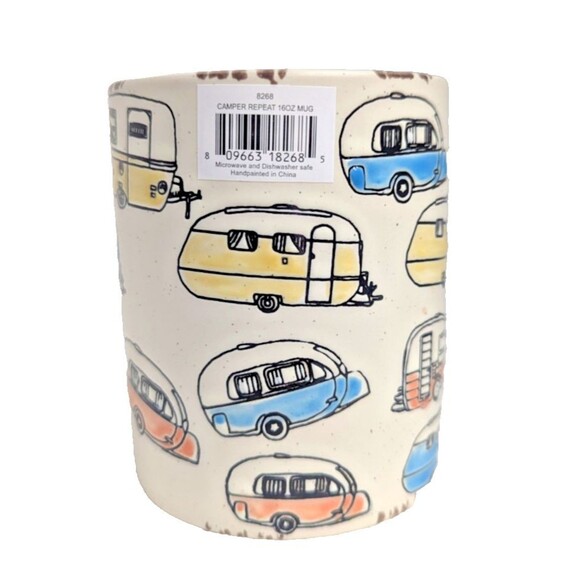 Spectrum Designz Enjoy the Journey Coffee Mug STea Cup Camper Design Ceramic NEW - Picture 4 of 6